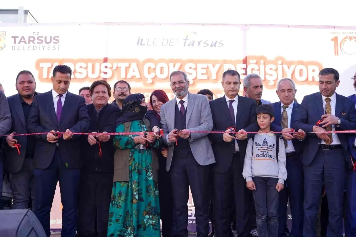 Tarsus\'ta toplu açılış heyecanı