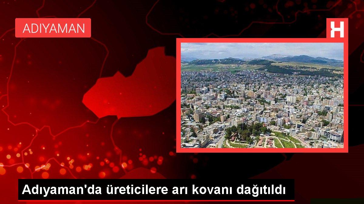 Adıyaman'da üreticilere arı kovanı dağıtıldı
