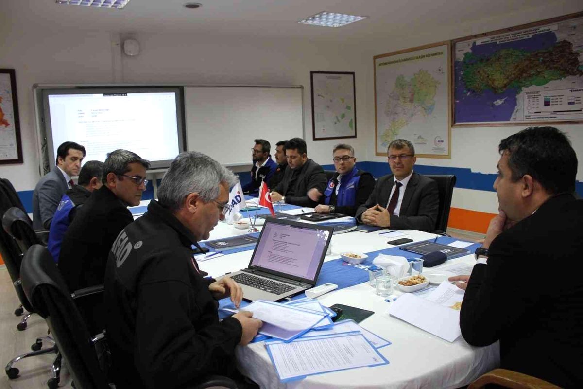 Afyonkarahisar\'da İl Afet Risk Azaltma Planı toplantısı