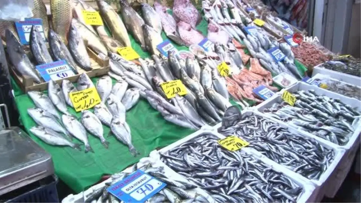 Hava sıcaklığı balık tezgahlarını olumsuz etkiledi