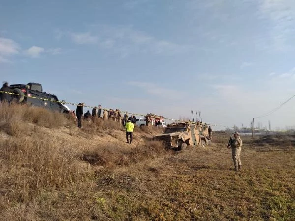 Iğdır'da lastiği patlayan zırhlı araç devrildi: 12 asker yaralı