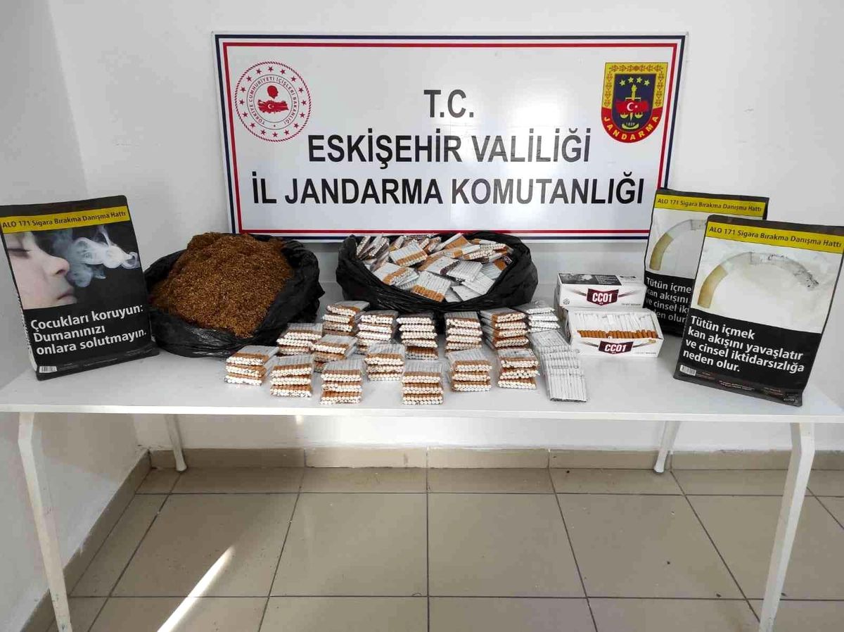 Jandarmadan kaçak tütün operasyonu