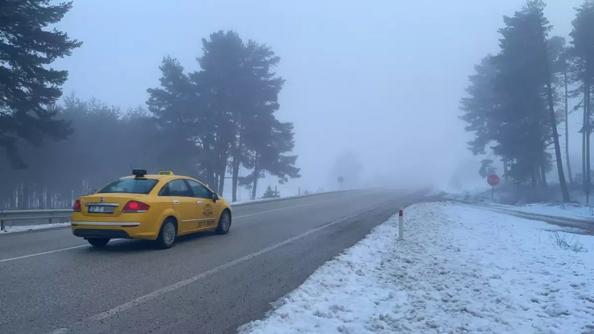 KASTAMONU - Sis etkili oluyor