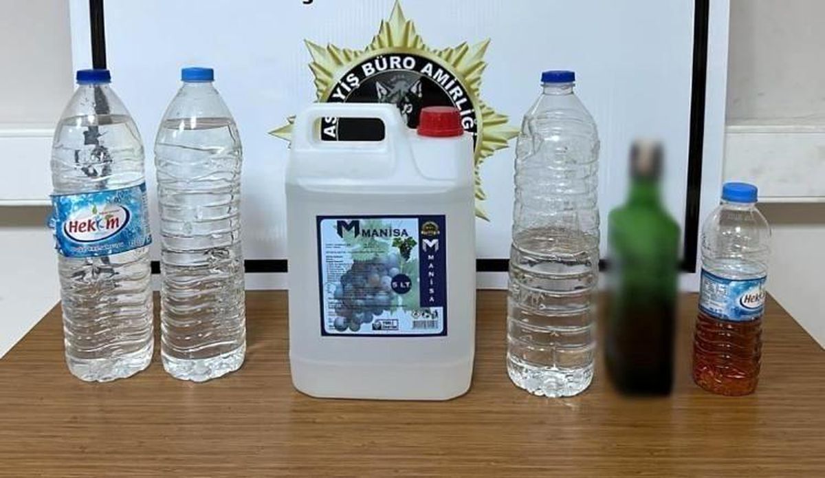 Şanlıurfa\'da 10 litre etil alkol ele geçirildi