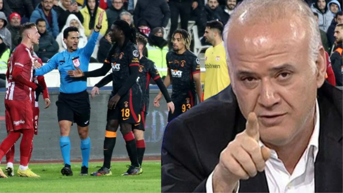 Ahmet Çakar\'dan Sivasspor-Galatasaray maçının hakemi için olay yorum: Askerlik yapmadın