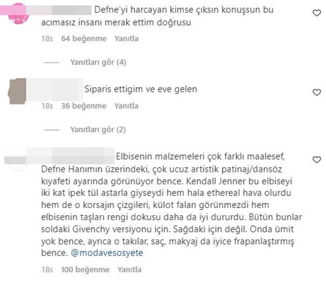 Transparan elbisesiyle poz veren Defne Samyeli, sosyal medyanın fena diline düştü