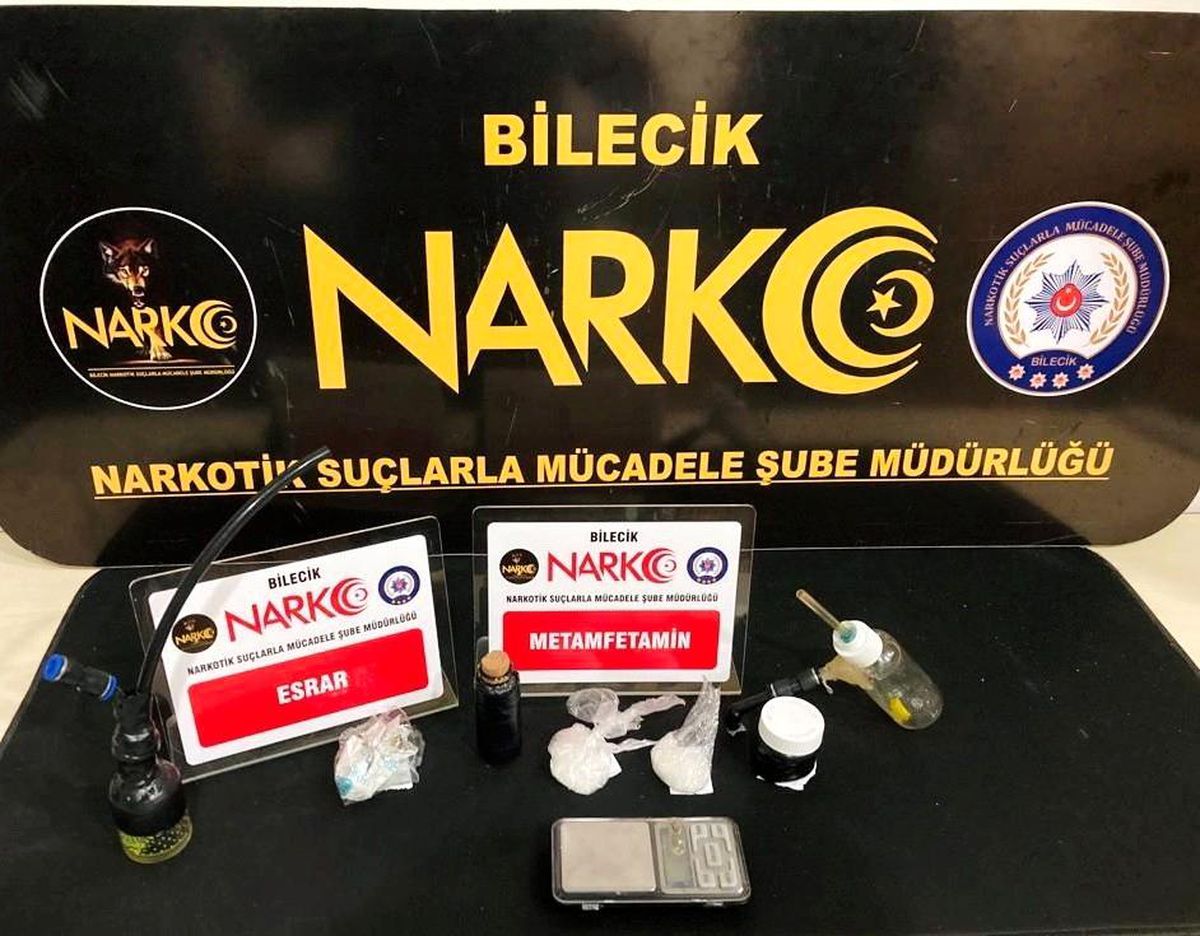Bilecik\'te uyuşturucu operasyonunda yakalanan 2 şüpheli tutuklandı