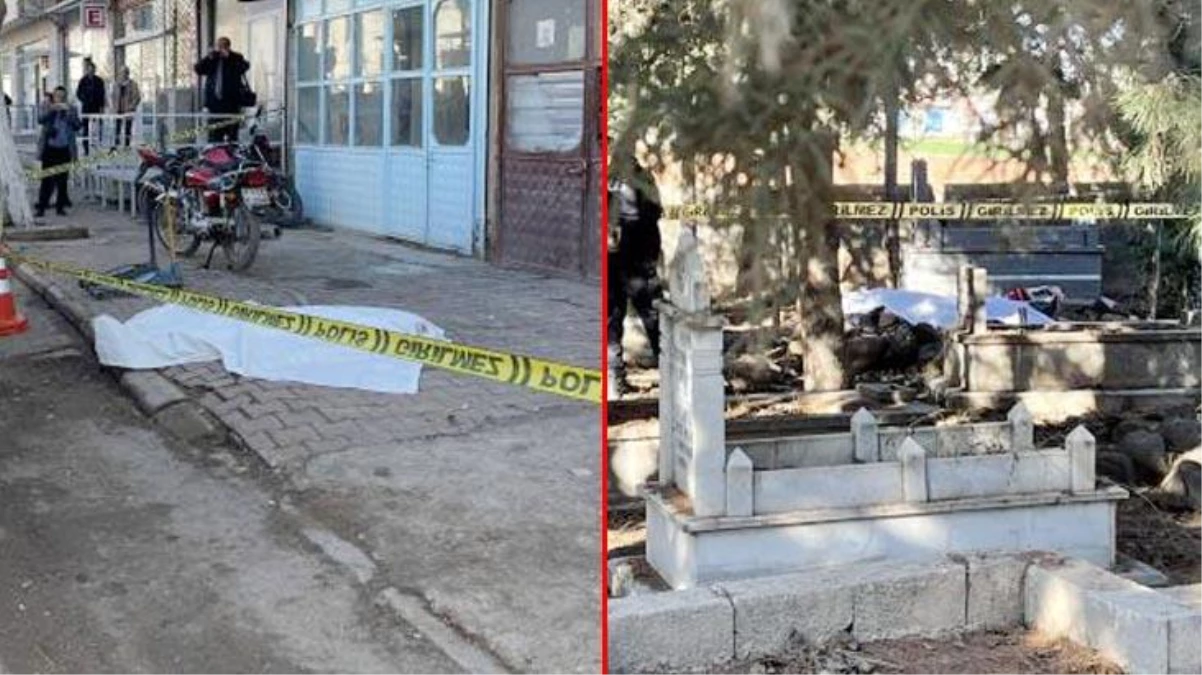 Sokak ortasında abisini öldüren şahıs annesinin mezarı başında intihar etti