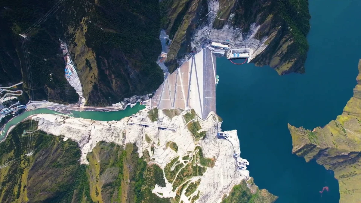 Çin\'in Sichuan Eyaletinde Pompaj Depolamalı Büyük Bir Hidroelektrik Santral İnşaatına Başlandı
