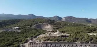 Kibyra'da ayağa kaldırılan anıtsal çeşmeden 1300 yıl sonra su akacak