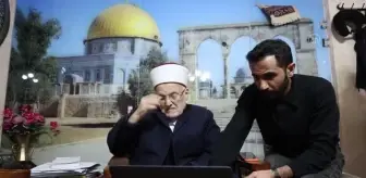 Mescid-i Aksa İmamı Şeyh Sabri, AA'nın 'Yılın Fotoğrafları' oylamasına katıldı