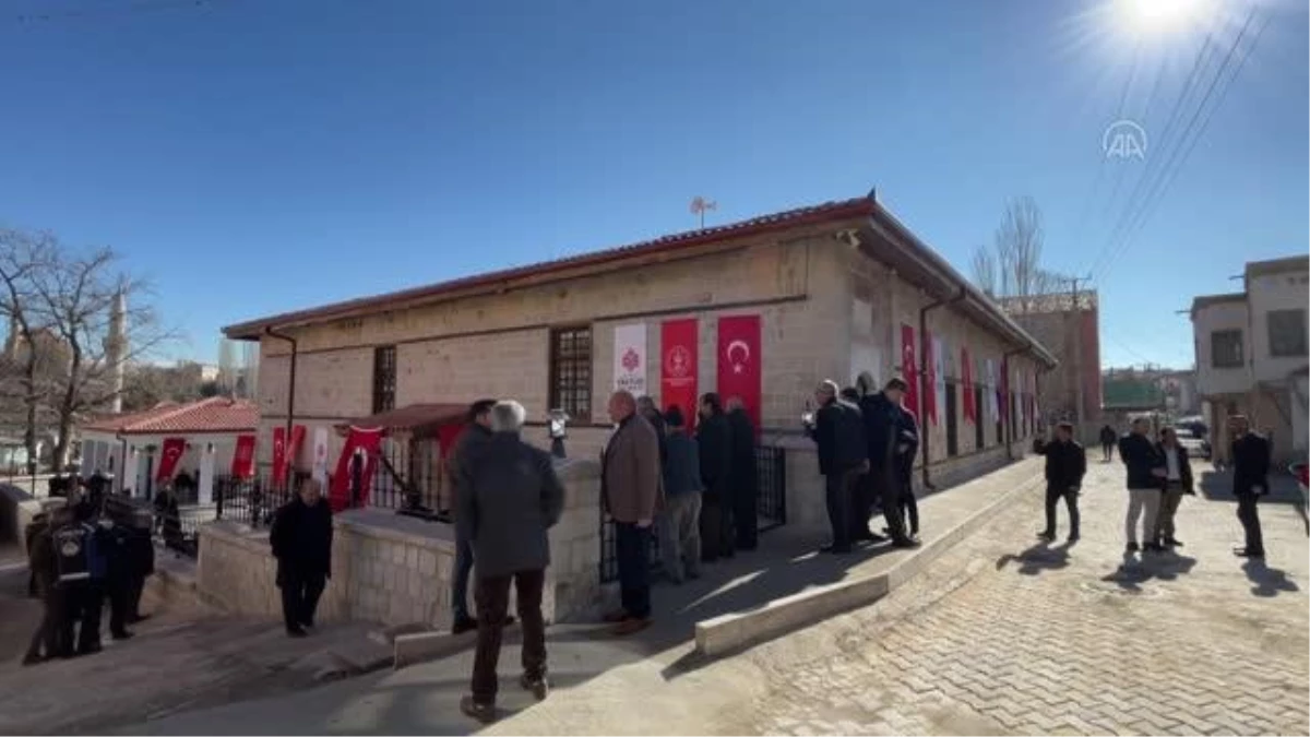 Restorasyonu tamamlanan 612 yıllık cami ibadete açıldı