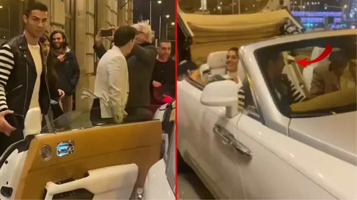 Eşinin servet değerindeki hediyesiyle ilk kez görüntülenen Cristiano Ronaldo rahat tavırları dikkat çekti