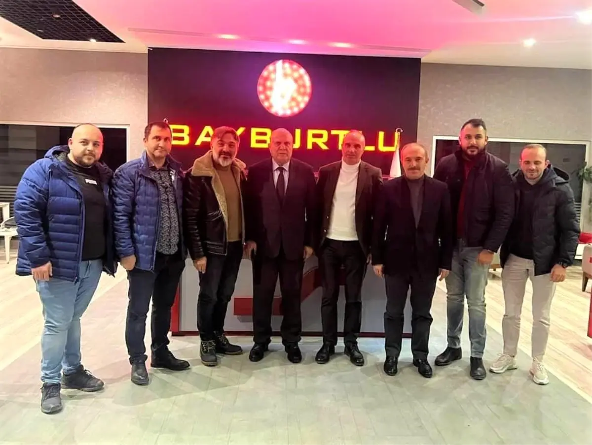 Vali Epcim ve Başkan Pekmezci Bayburtspor için temaslarda bulundular