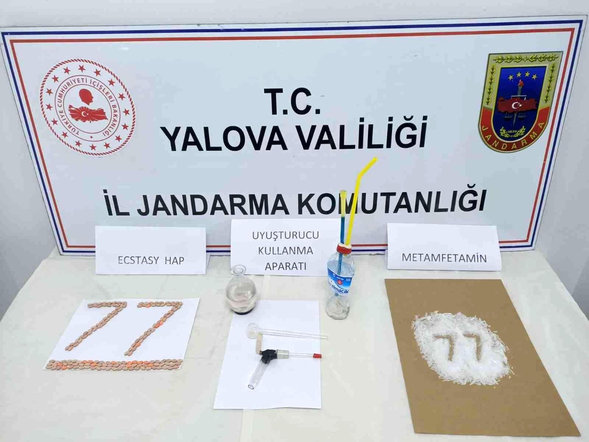 Yalova\'da uyuşturucu operasyonu: 1 gözaltı