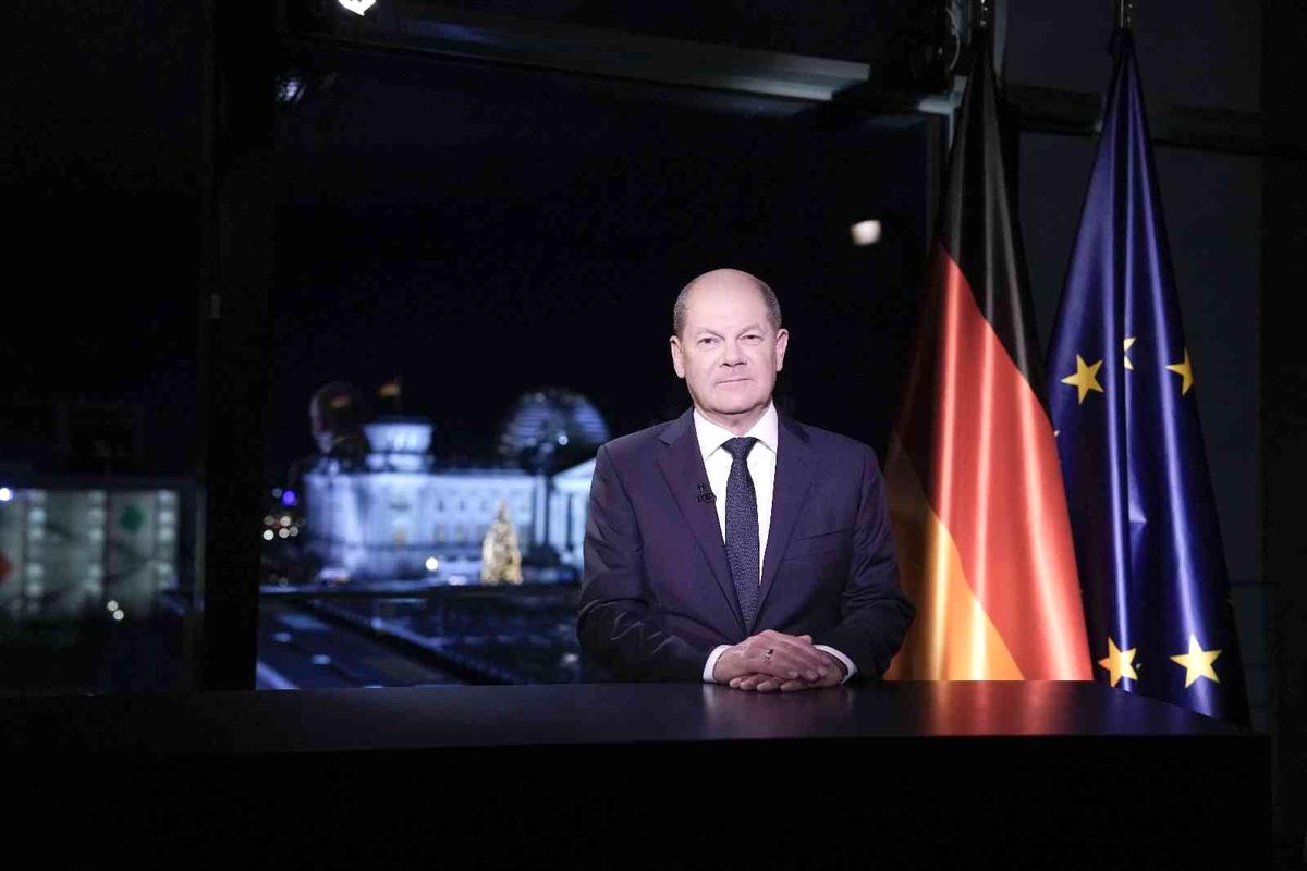 Almanya Başbakanı Scholz\'den yeni yılda "enerji tasarrufu" çağrısı