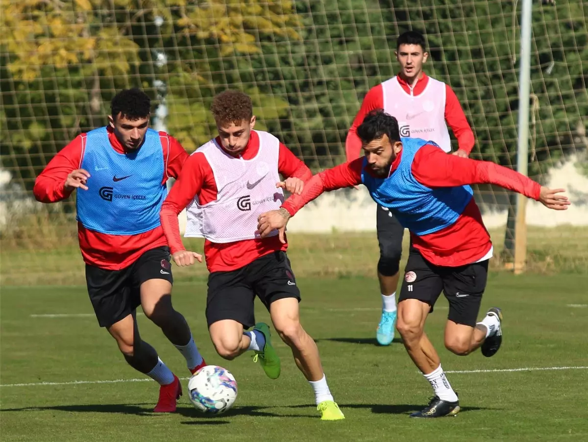 Antalyaspor, Fenerbahçe maçının hazırlıklarını sürdürdü