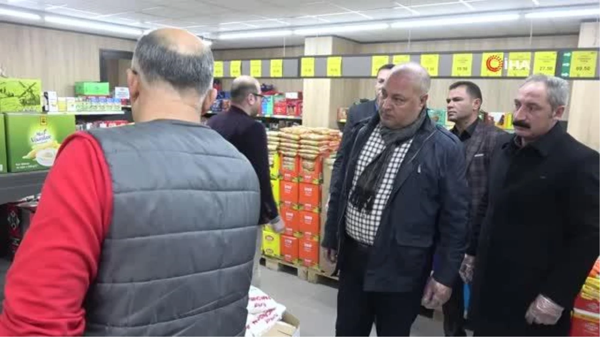 Belediye başkanından zincir marketlere denetim