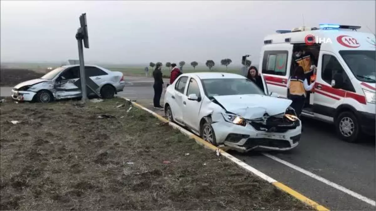 Tekirdağ\'da trafik kazası: 2 yaralı