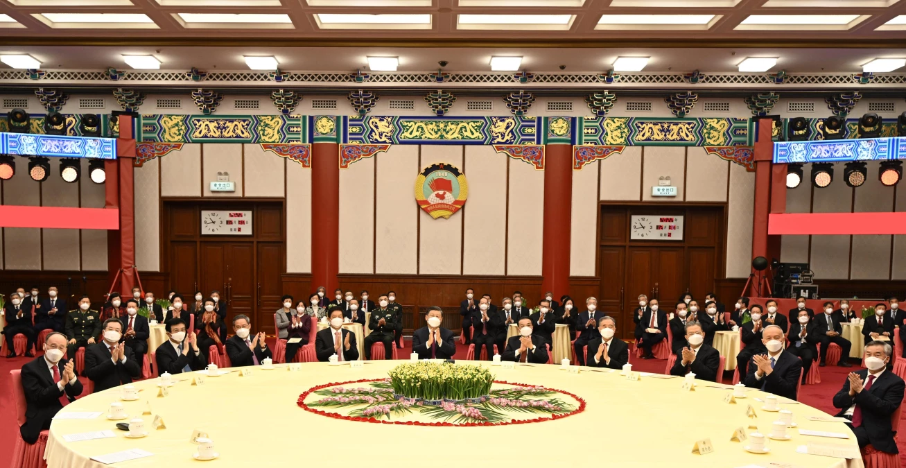 Xi, Çin\'in En Üst Siyasi Danışma Kurulunun 2023 Yeni Yıl Toplantına Hitaben Konuşma Yaptı