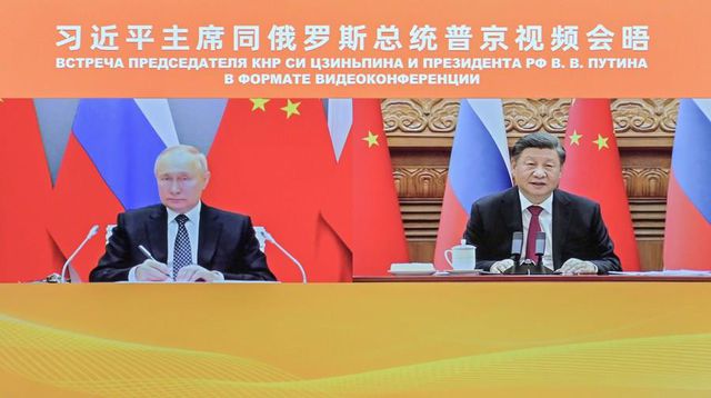 Xi Video Bağlantısı Aracılığıyla Putin'le Görüştü