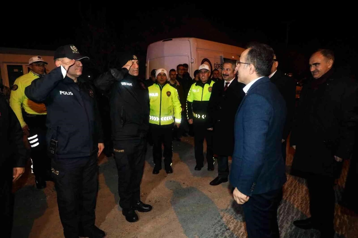 İçişleri Bakan Yardımcısı Çataklı, Konya\'da yeni yılda emniyet ve jandarma personeli ile bir araya geldi