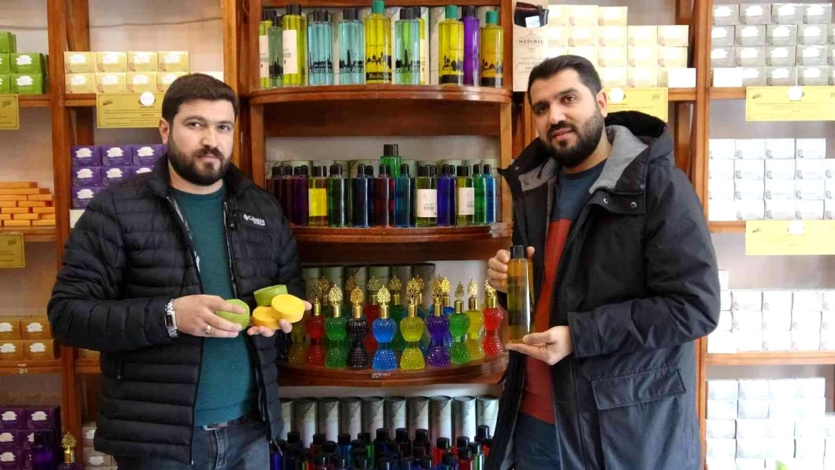 Mardin\'de turistlerin yoğun ilgisi ile 100 tonluk sabun satışı yapıldı