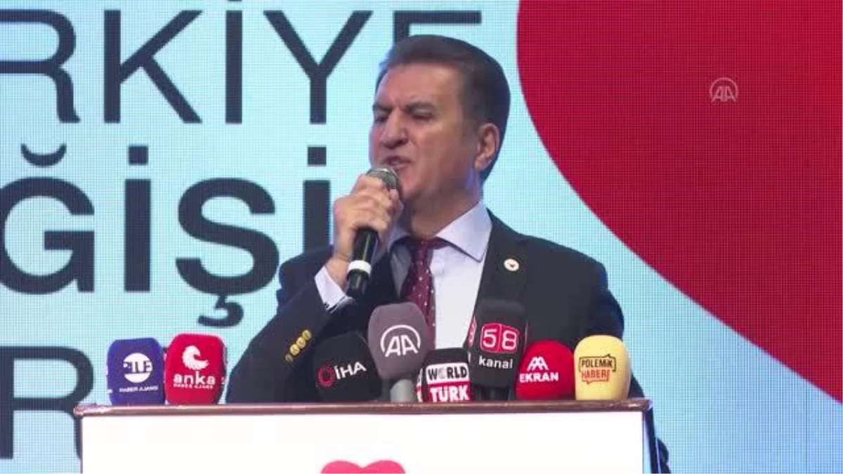 TDP Genel Başkanı Sarıgül, partisinin 2023 vizyonunu açıkladı