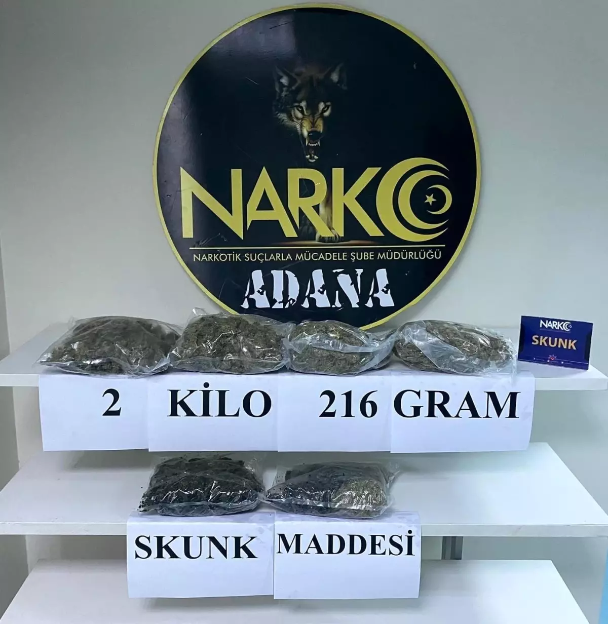 Tırda 2 kilo 216 gram esrar ele geçirildi