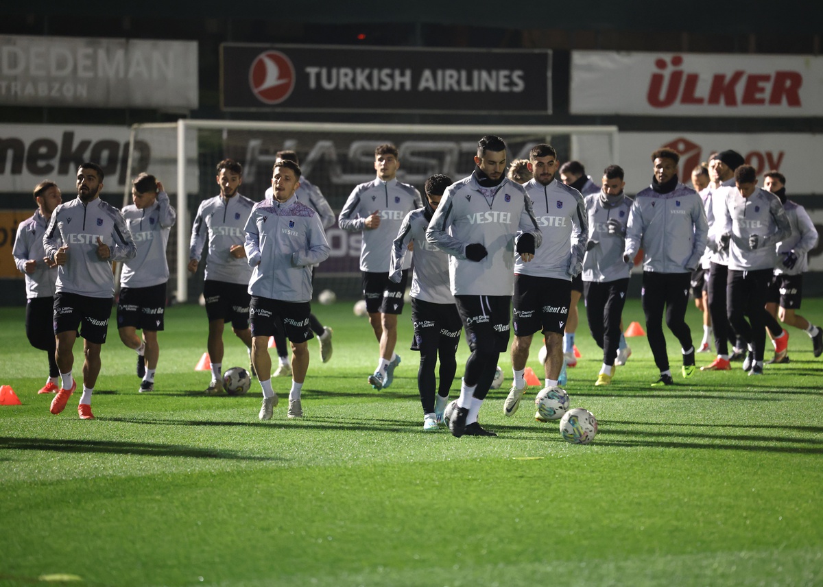 Trabzonspor, Giresunspor maçı hazırlıklarına devam etti