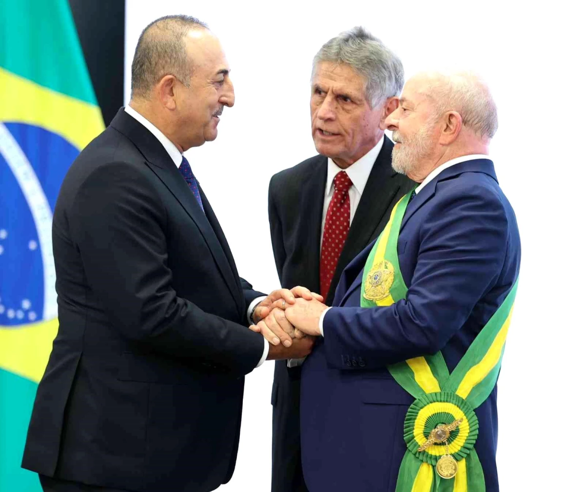 Çavuşoğlu, Brezilya\'nın yeni Devlet Başkanı Lula\'nın yemin törenine katıldı