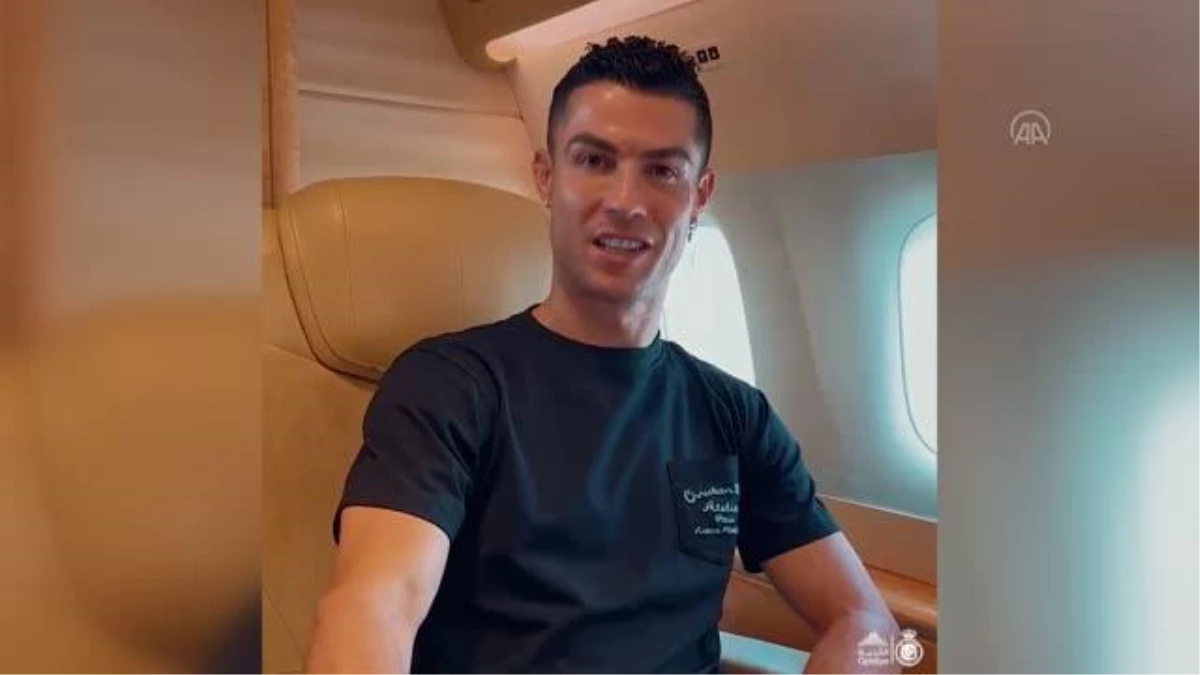 Ronaldo\'dan Al Nassr\'ın taraftarlarına "Yakında görüşmek üzere Al Nassr taraftarları" mesajı