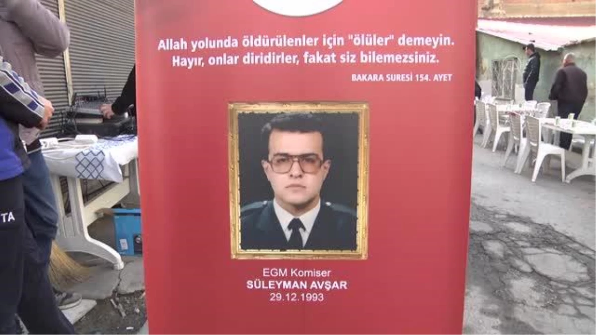 Şehit Komiser Süleyman Avşar, memleketi Alaşehir\'de anıldı