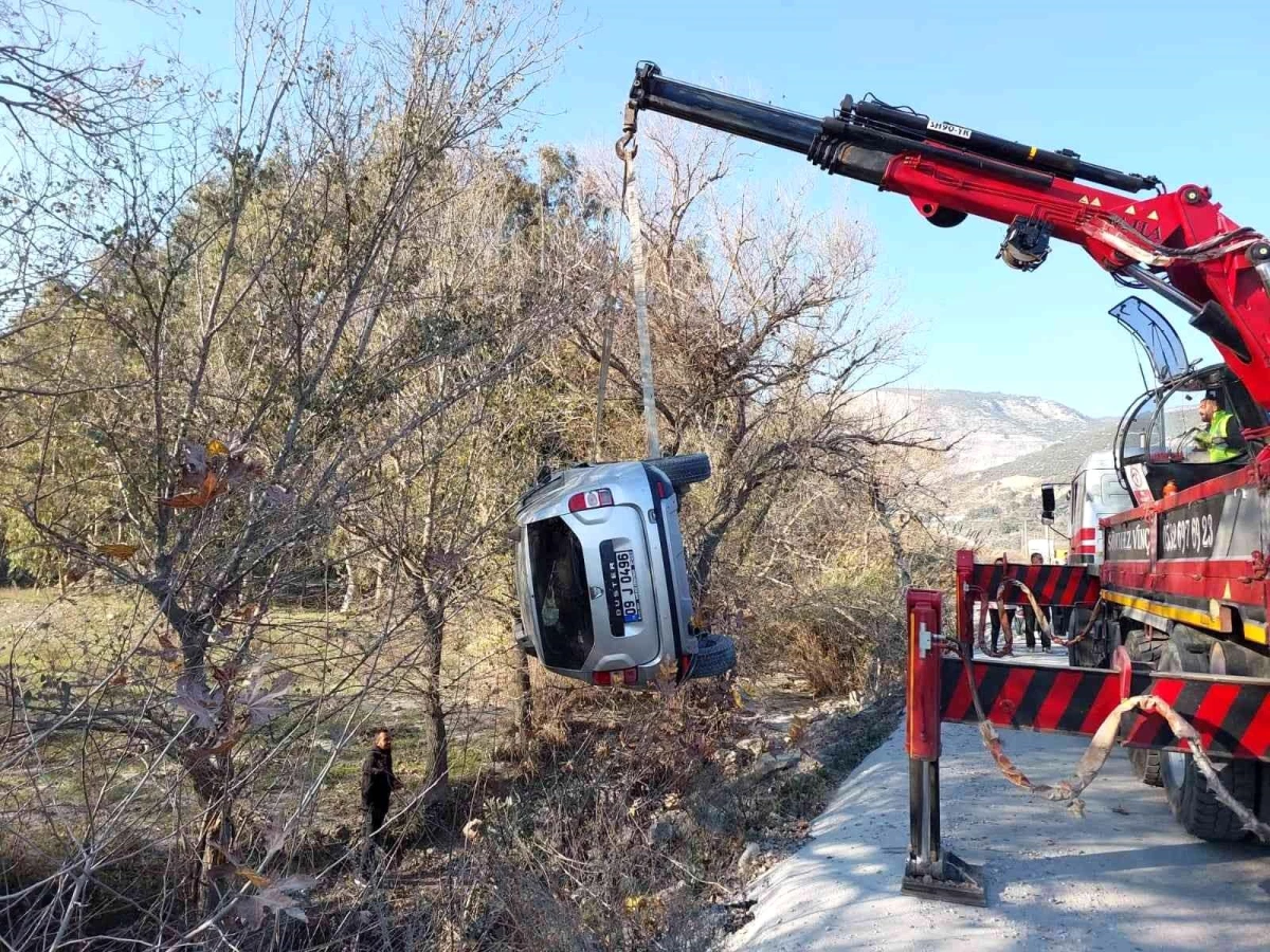 Söke\'de trafik kazası: 2 yaralı