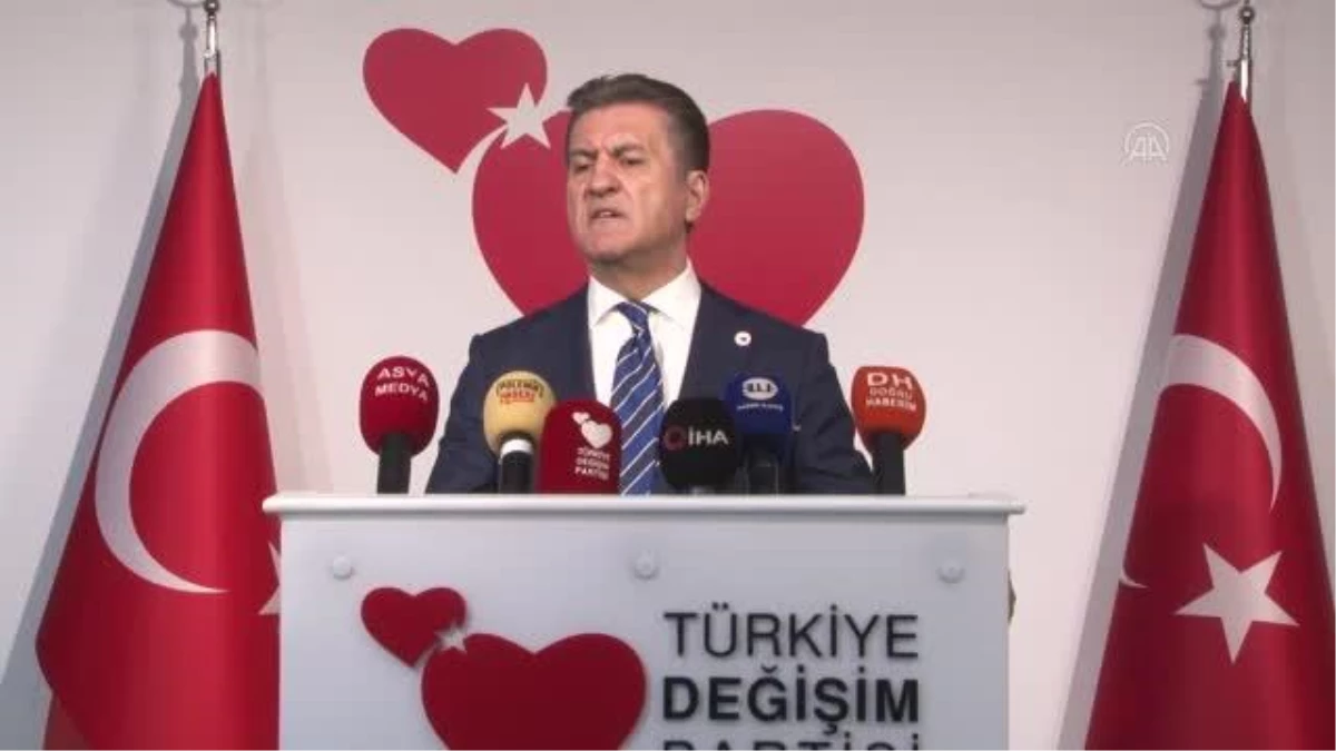 TDP Genel Başkanı Sarıgül, haftalık basın toplantısında konuştu Açıklaması