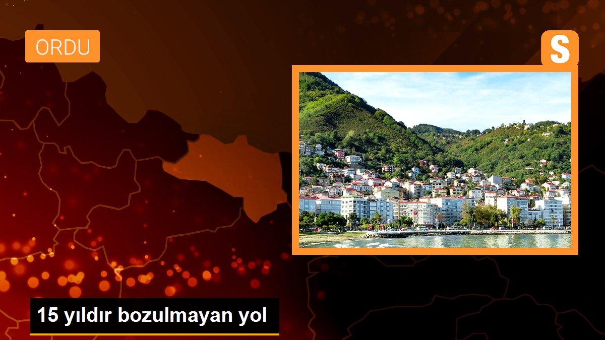 15 yıldır bozulmayan yol