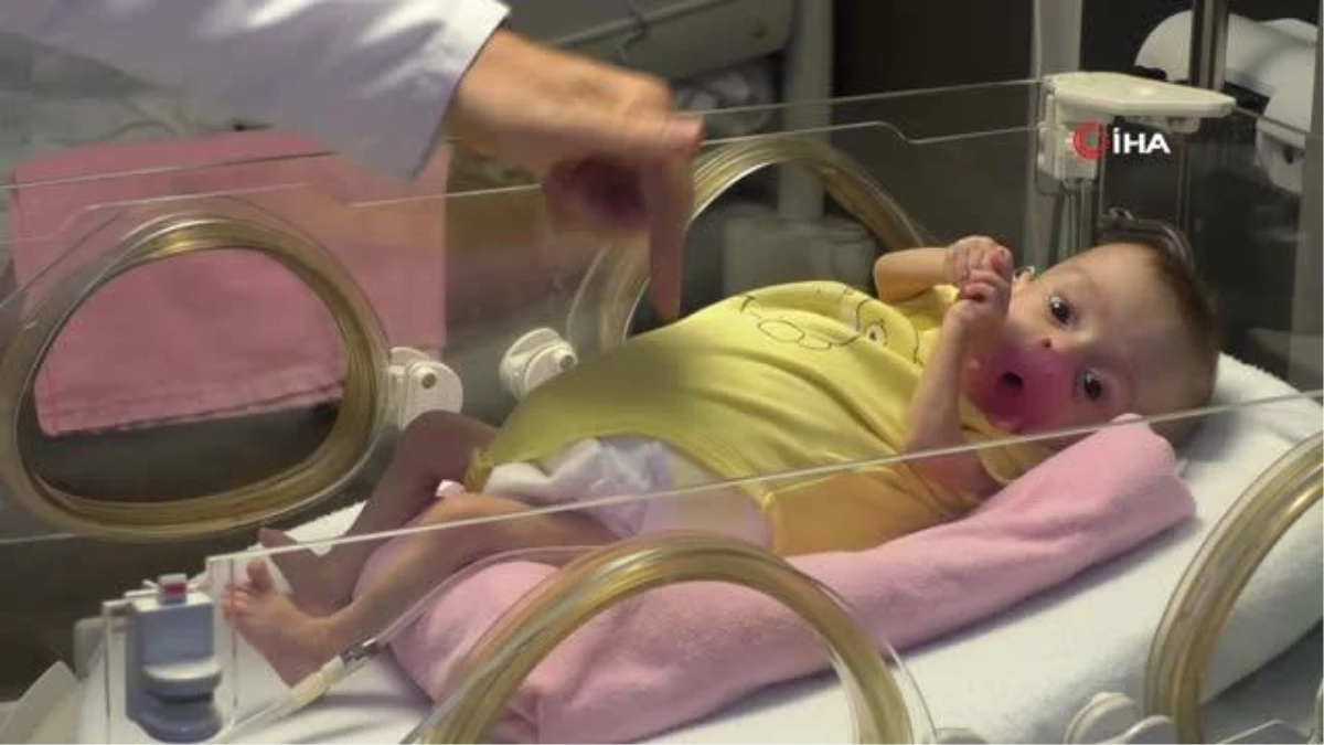 3 buçuk kiloluk bebeğin alınan böbreği 250 gram çıktı