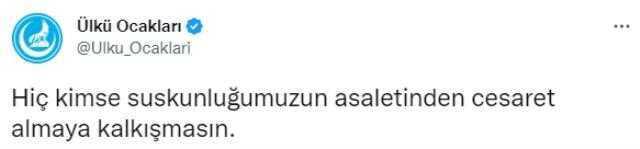 Bahçeli'nin grup toplantısında sarf ettiği cümleyi partililer sosyal medya hesaplarından paylaşıyor