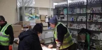 Bahmut'ta insani yardım merkezi siviller için hizmete devam ediyor