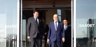 DP Genel Başkanı Uysal'dan Karamollaoğlu'na geçmiş olsun ziyareti