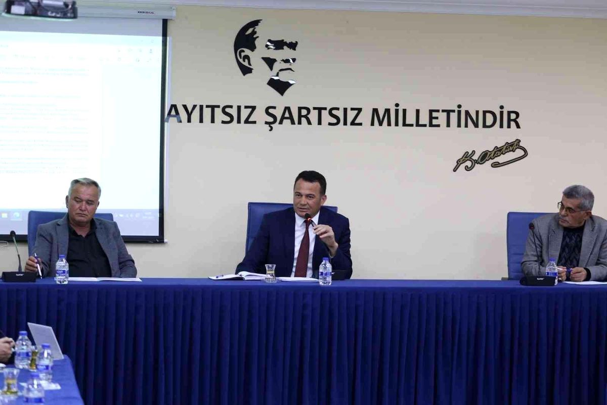 Kaş Belediyesinin yılın ilk meclis toplantısı yapıldı