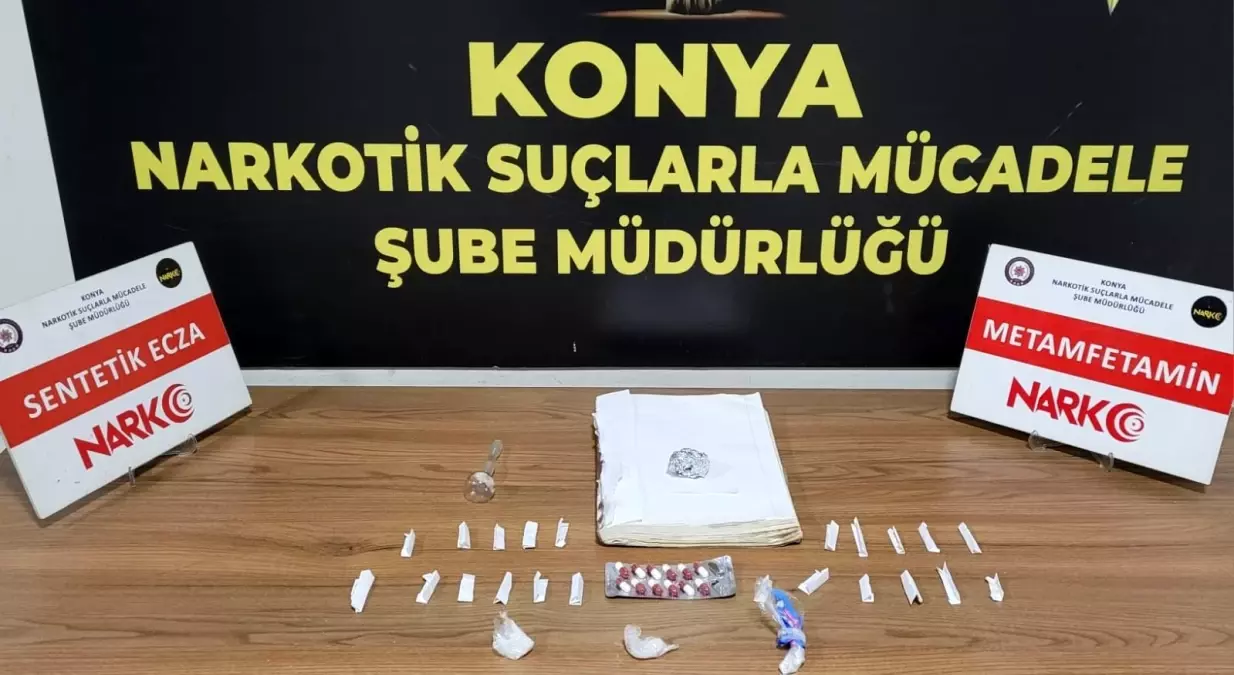 Konya\'da petshopa uyuşturucu baskını: 3 tutuklama