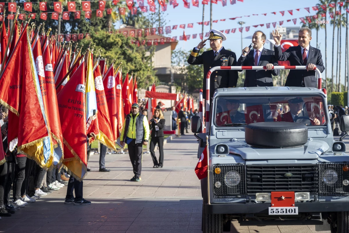 Mersin\'de Kurtuluşun 101. Yılı Coşkuyla Kutlandı