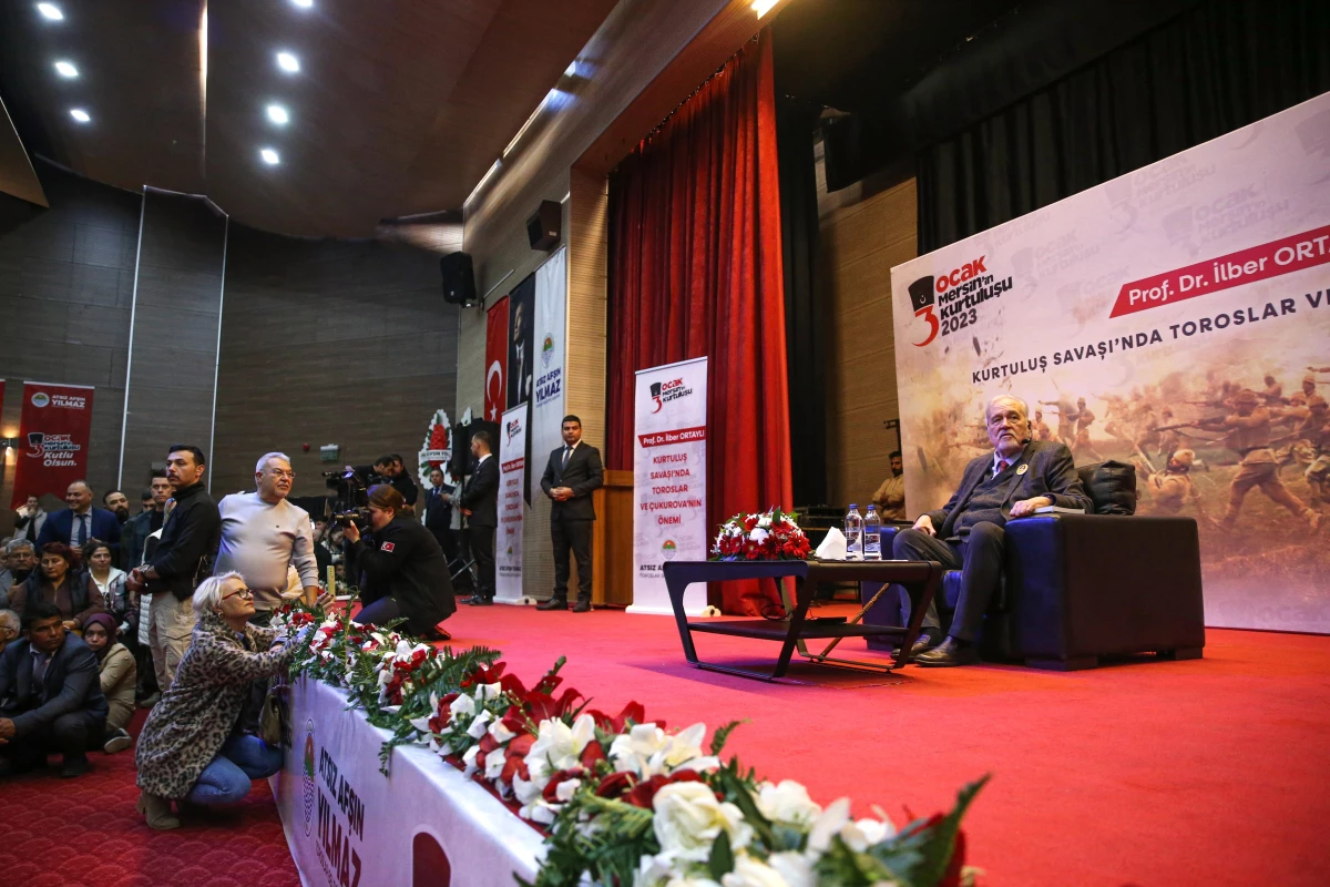 Tarihçi Prof. Dr. Ortaylı, Mersin\'de konferans verdi