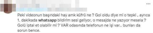 Türk futbolu çalkalanıyor! Galatasaray maçının VAR kaydında skandal WhatsApp sesi