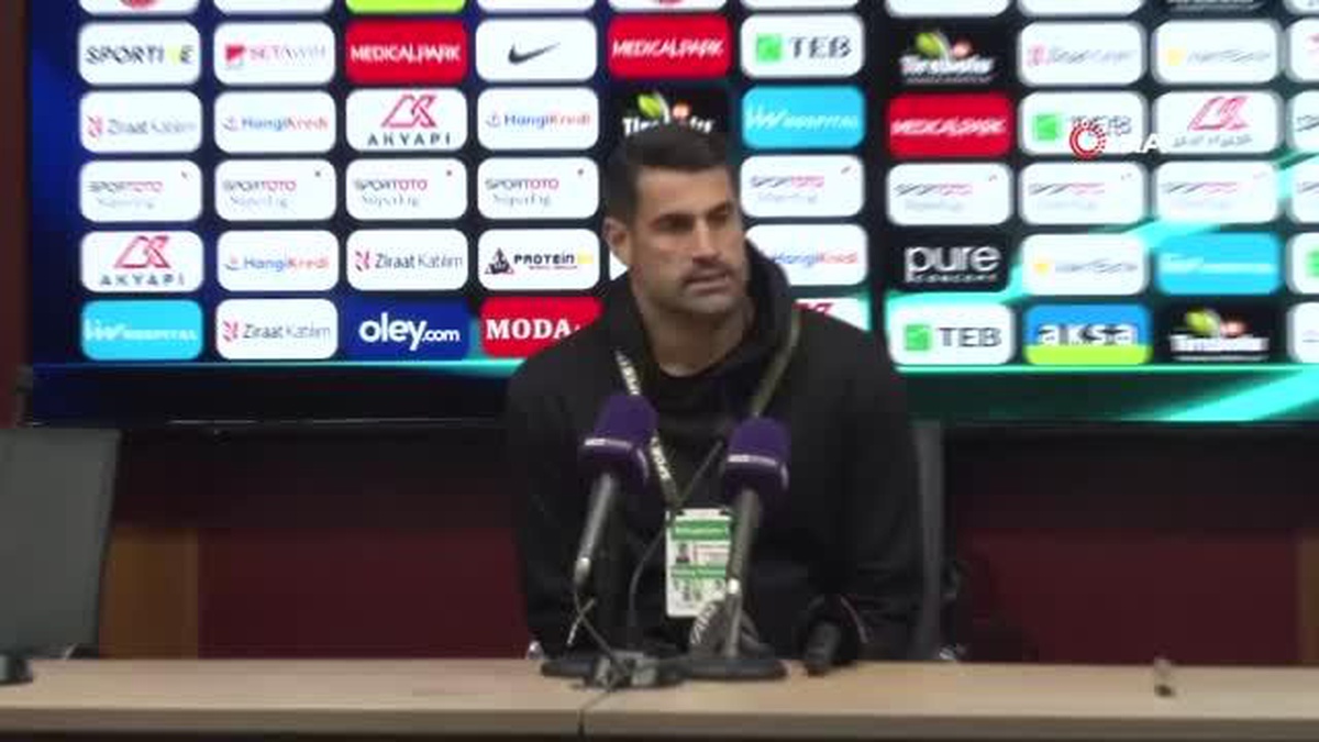 Volkan Demirel: "Bizim adımıza 2 puan kaybettiğimiz bir maçtı"
