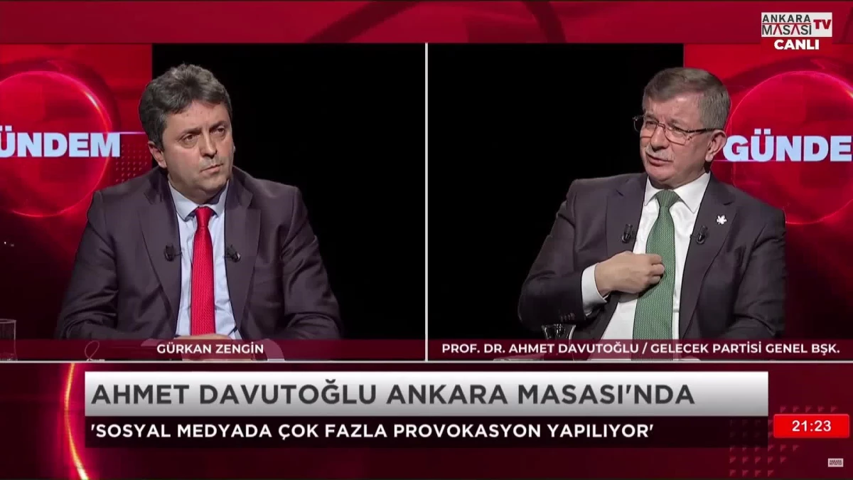 Ahmet Davutoğlu\'ndan \'Sinan Ateş\' Açıklaması: Günlerdir İçişleri Bakanı Susuyor.