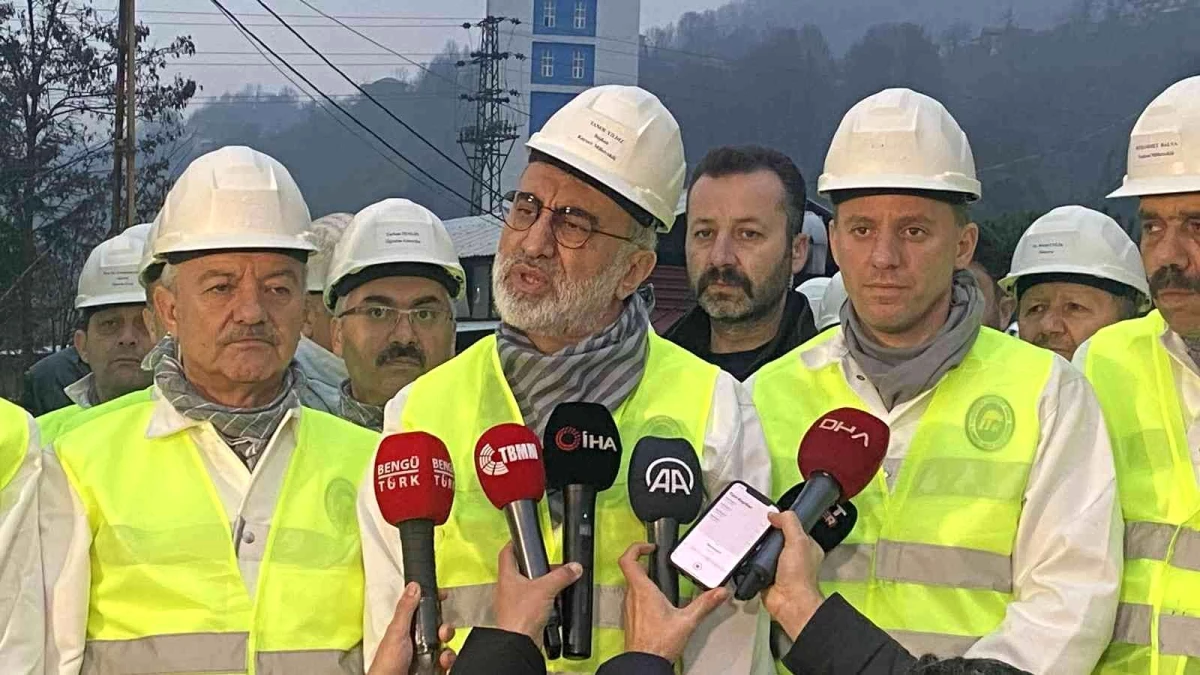 Amasra Maden Kazasını Araştırma Komisyonu Zonguldak\'ta madene indi