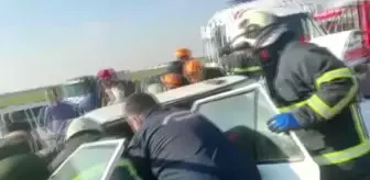 Batman'da iki otomobil kafa kafaya çarpıştı: 1 ölü, 3 yaralı