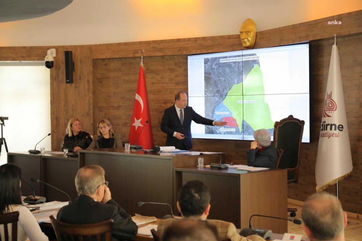 Edirne Belediye Meclisi\'nde 2023\'ün İlk Toplantısı